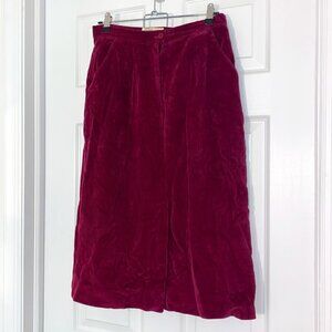 Anderson Little Corduroy Berry Skirt